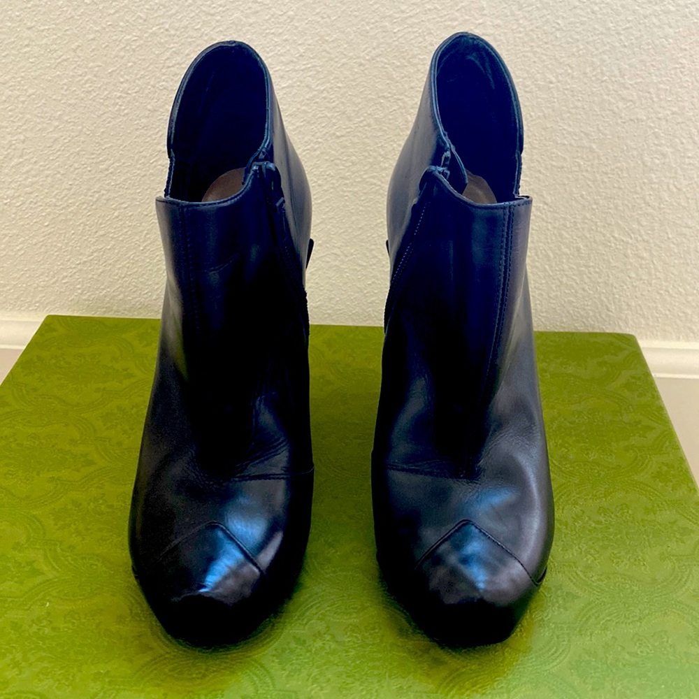 Nicholas Kirkwood cut out wedge bootie